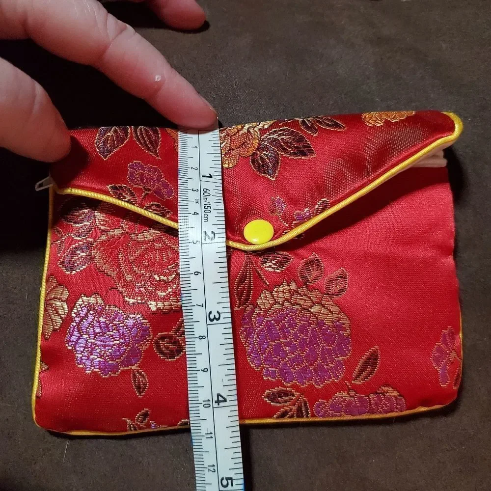 Silk Embroidered Bag / Pouch‎